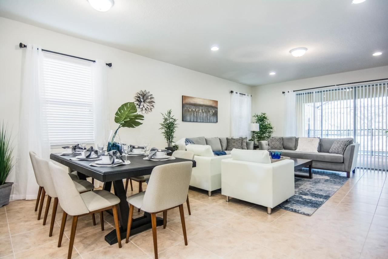Luxury 7Br 6Ba Home Private Pool And Bbq Only13Min To Disney 4788 Sqft Kissimmee Bagian luar foto